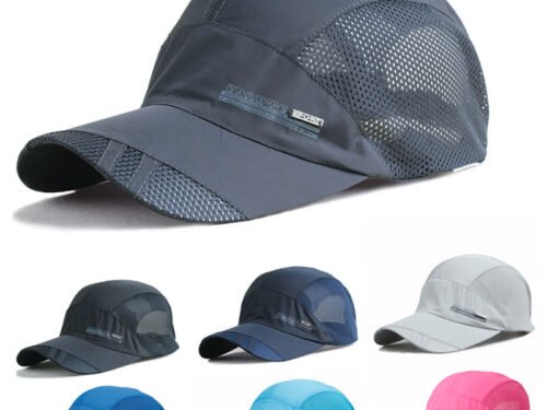 Hat Summer Men's Korean Version Of The Trendy Outdoor Sports Quick-drying Sunshade Sunscreen Baseball Mesh Cap