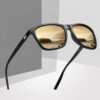 66197 New Men's Polarized Sunglasses Cross-border Outdoor Riding Sports Glasses Square Retro Driver Sunglasses
