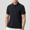 Men's Piqué Cotton Polo Shirt Men's Summer Men's T-shirt Solid Color Short-sleeved T-shirt