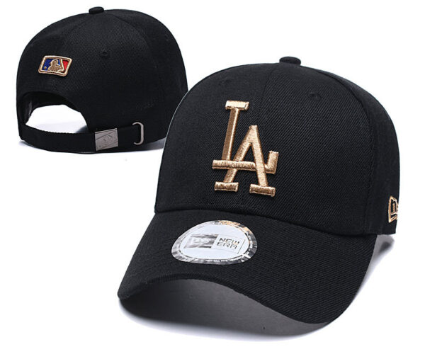 Korean Version Of The Dodgers Baseball Cap LA Hip-hop Street Dance Peaked Cap Men And Women Outdoor Sports Flat-brimmed Hat Trendy Women's Thin Hat