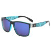 New Color Reflective Lens Sunglasses Riding Locomotive Beach Surfing Outdoor Sports Eye Protection Sunglasses QS