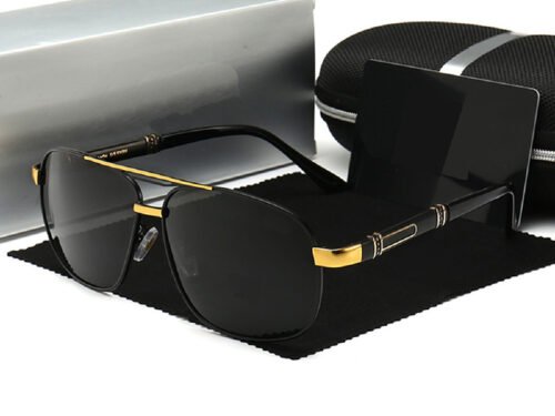 Sunglasses men's polarized sunglasses driving driver mirror driving fishing frog mirror