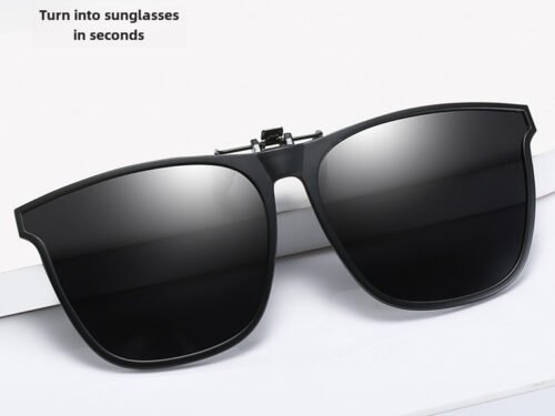 Myopia Glasses Polarized Glasses Ultra-light Invisible Clip Sunglasses Men's Driving Sunglasses Clip