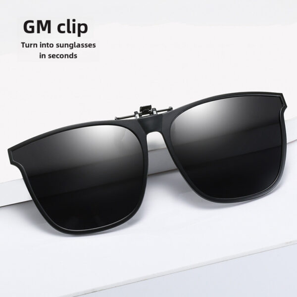 Myopia Glasses Polarized Glasses Ultra-light Invisible Clip Sunglasses Men's Driving Sunglasses Clip