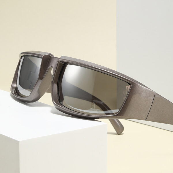 2026 European And American New Personality Big Frame Sunglasses Cycling Sports Trend Sunglasses For Men Cross-border Sunglasses