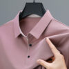 0O1CN01pEOFDM1K4szOtCmZ9_!!2048961111-0-cib Short-sleeved Polo Shirt Men's Summer New Middle-aged Lapel T-shirt Solid Color Business Casual Half-sleeved Dad Fashion T-shirt