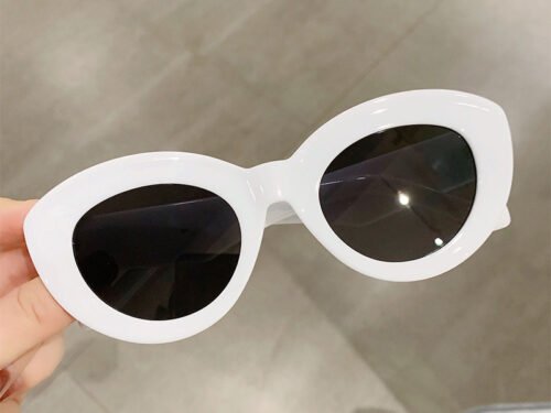 Fashionable Wide-brimmed Cat-eye Sunglasses, New INS Retro Sunglasses, Export Trendy Street Style Sunglasses 5080