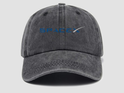 American Space Exploration Technology Company SpaceX Logo Letter Hat Baseball Cap Men And Women Fresh Soft Top Duck
