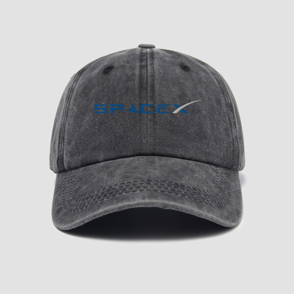American Space Exploration Technology Company SpaceX Logo Letter Hat Baseball Cap Men And Women Fresh Soft Top Duck