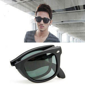 Folding Sunglasses Toad Mirror Sunglasses For Men Authentic European And American Retro
