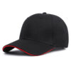 Event Promotion Printing Embroidery Logo Sandwich Polyester Cotton Baseball Cap Sun Protection Sun Panel Hat Peaked Cap