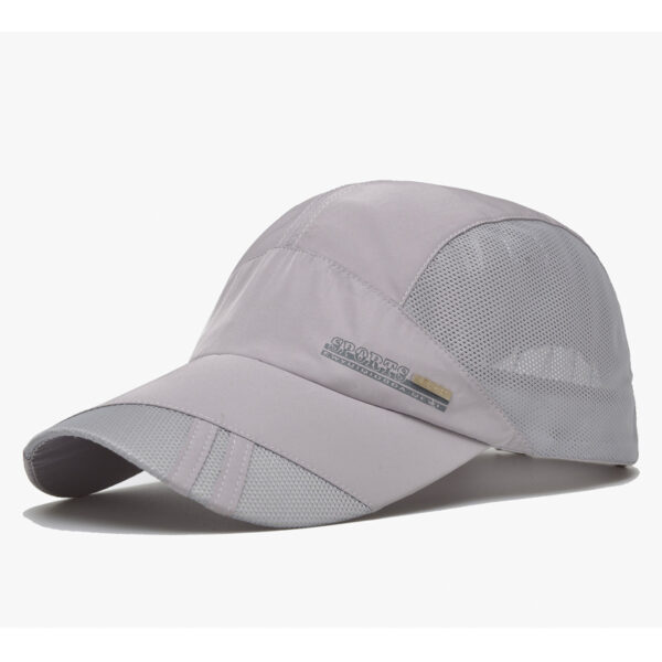 Hat Summer Male And Female Korean Version Of Outdoor Sports Quick-drying Hat Sunshade Sunscreen Baseball Cap Mesh Hat Summer Sun Hat