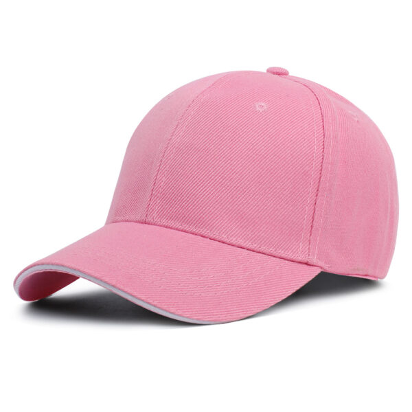 Event Promotion Printing Embroidery Logo Sandwich Polyester Cotton Baseball Cap Sun Protection Sun Panel Hat Peaked Cap