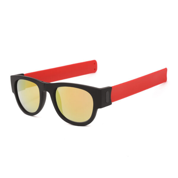 Pop Mirror Bracelet Glasses Folding Sunglasses New Unisex Glasses Fashion Sunglasses Driving Driving Glasses
