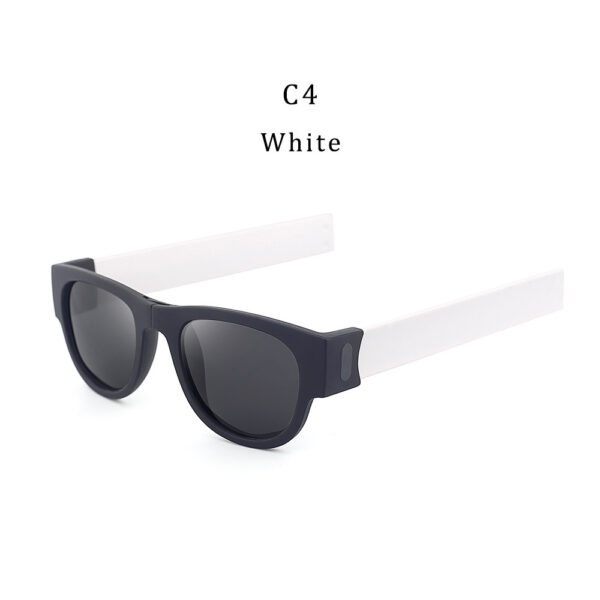 Pop Mirror Bracelet Glasses Folding Sunglasses New Unisex Glasses Fashion Sunglasses Driving Driving Glasses
