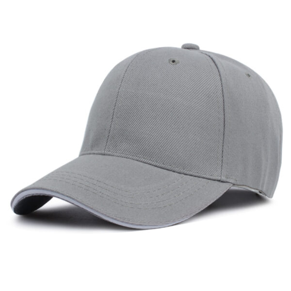 Event Promotion Printing Embroidery Logo Sandwich Polyester Cotton Baseball Cap Sun Protection Sun Panel Hat Peaked Cap