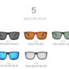 Men's Polarized Sunglasses Outdoor Driving Special Sports Anti-ultraviolet Color-changing Sunglasses