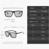 Men's Polarized Sunglasses Outdoor Driving Special Sports Anti-ultraviolet Color-changing Sunglasses