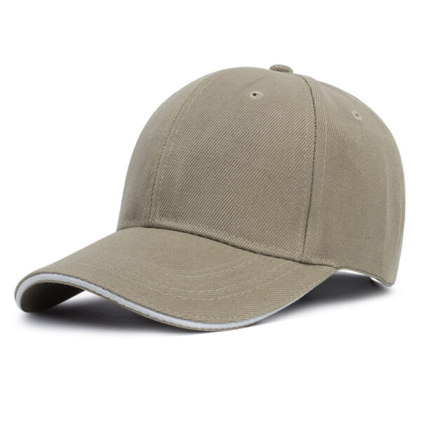 Event Promotion Printing Embroidery Logo Sandwich Polyester Cotton Baseball Cap Sun Protection Sun Panel Hat Peaked Cap