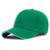 Event Promotion Printing Embroidery Logo Sandwich Polyester Cotton Baseball Cap Sun Protection Sun Panel Hat Peaked Cap