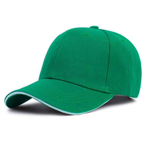 Event Promotion Printing Embroidery Logo Sandwich Polyester Cotton Baseball Cap Sun Protection Sun Panel Hat Peaked Cap