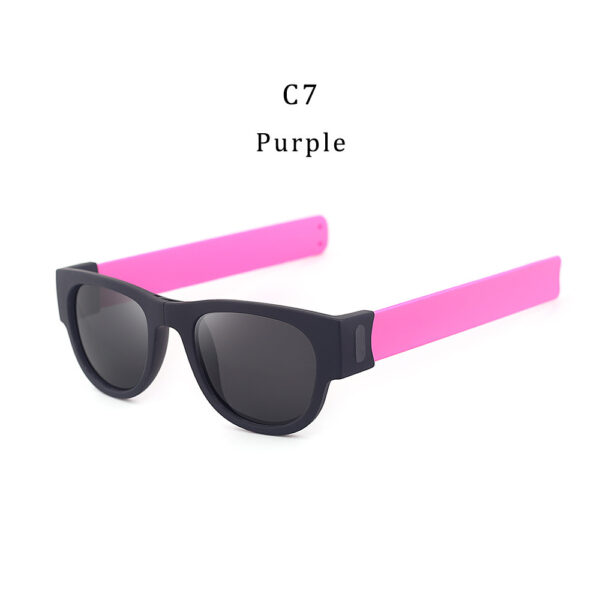 Pop Mirror Bracelet Glasses Folding Sunglasses New Unisex Glasses Fashion Sunglasses Driving Driving Glasses
