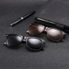 One-piece lens sunglasses
