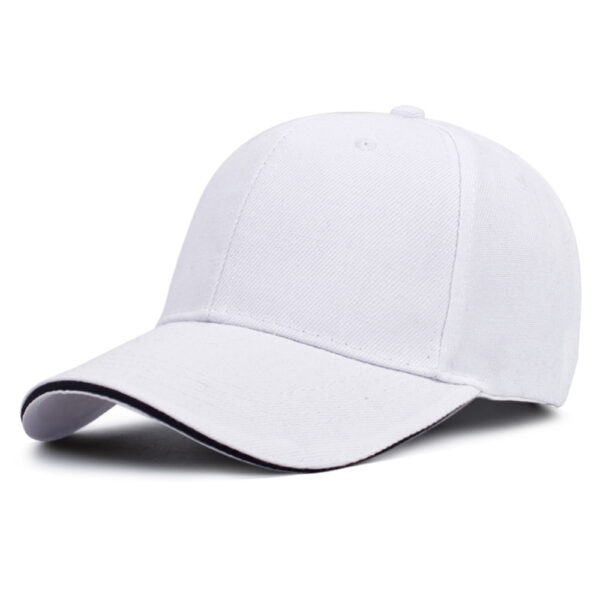 Event Promotion Printing Embroidery Logo Sandwich Polyester Cotton Baseball Cap Sun Protection Sun Panel Hat Peaked Cap