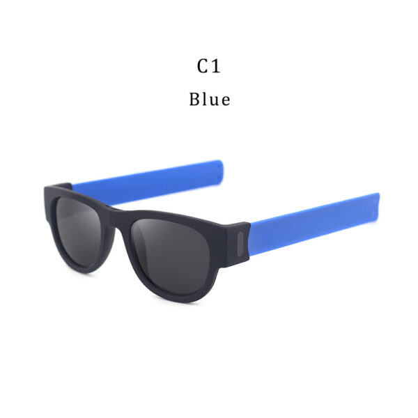 Pop Mirror Bracelet Glasses Folding Sunglasses New Unisex Glasses Fashion Sunglasses Driving Driving Glasses