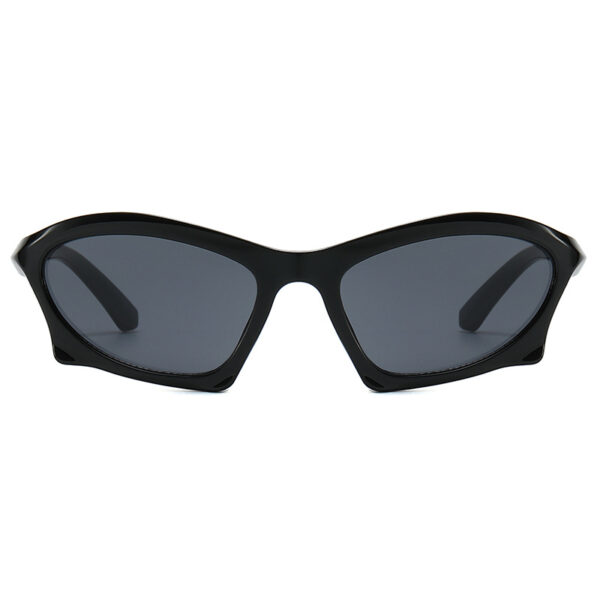 Modern Retro Geometric Sunglasses Trendy Street Shooting INS Style Poster Sunglasses Female