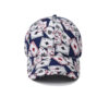 Cross-border Cotton New Color Poker Chinese Style Baseball Cap Printed Peaked Cap Neutral Outdoor Sun Visor Wholesale