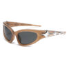2026 Advanced Sense Outdoor UV Protection Sunglasses Pi Shuai Future Technology Sense Sunglasses Four Corner Star Sunglasses