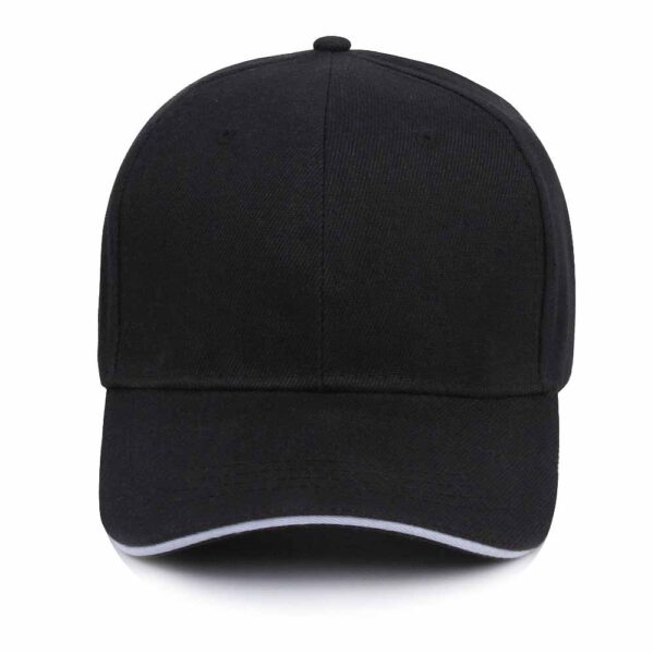 Event Promotion Printing Embroidery Logo Sandwich Polyester Cotton Baseball Cap Sun Protection Sun Panel Hat Peaked Cap
