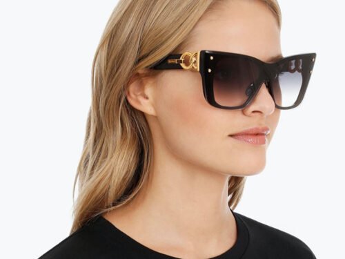 New Fashion Big Frame Cat Eye Unisex Sunglasses Trendy Cross-border Sunglasses