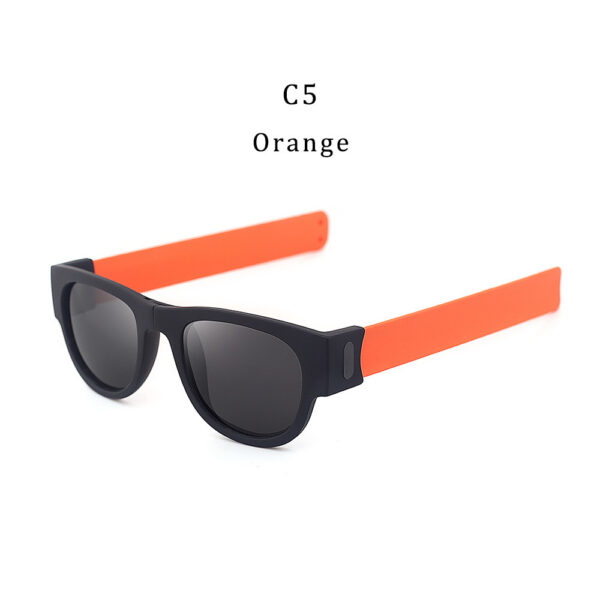 Pop Mirror Bracelet Glasses Folding Sunglasses New Unisex Glasses Fashion Sunglasses Driving Driving Glasses