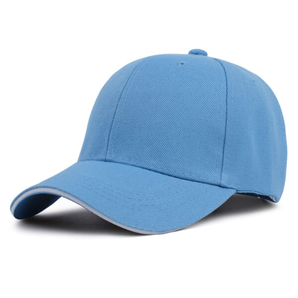 Event Promotion Printing Embroidery Logo Sandwich Polyester Cotton Baseball Cap Sun Protection Sun Panel Hat Peaked Cap