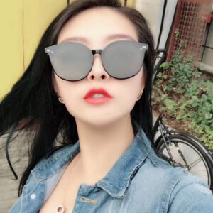 New Gm Sunglasses Women Driving Anti-ultraviolet Sunglasses Sunscreen Fashion Round Frame Sunglasses