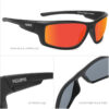 Ultra-frivolous Water Polarized Sunglasses Outdoor Sports Surfing Glasses Men And Women Colorful Sunglasses
