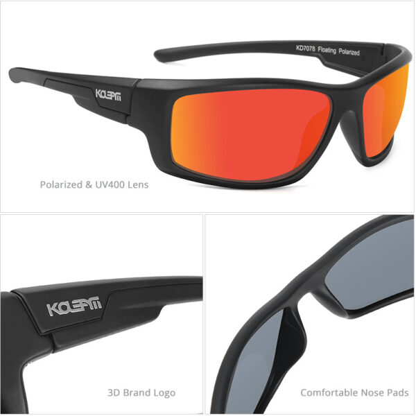Ultra-frivolous Water Polarized Sunglasses Outdoor Sports Surfing Glasses Men And Women Colorful Sunglasses
