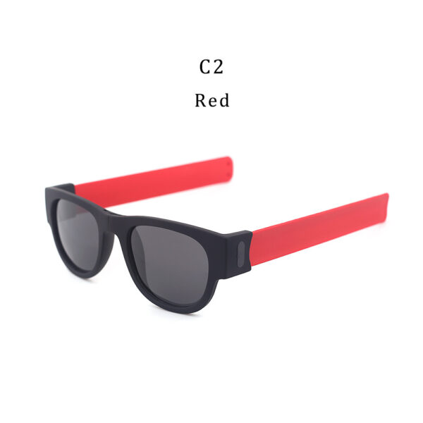 Pop Mirror Bracelet Glasses Folding Sunglasses New Unisex Glasses Fashion Sunglasses Driving Driving Glasses