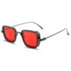 New Indian Sunglasses Square Glasses Retro Thick Edge Metal Trendy Men's Sunglasses