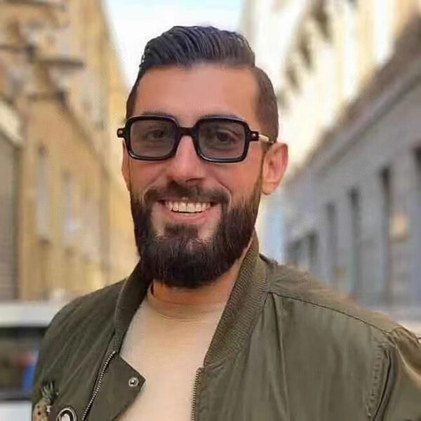 Thick Frame Sunglasses Male Square Frame Anti-Blue-Ray Sunglasses