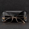 New Classic Unisex Sunglasses Thick Edge Metal Frame Trend Outdoor Fashion Sunglasses