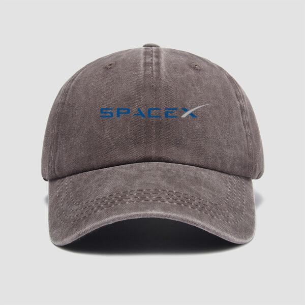 American Space Exploration Technology Company SpaceX Logo Letter Hat Baseball Cap Men And Women Fresh Soft Top Duck