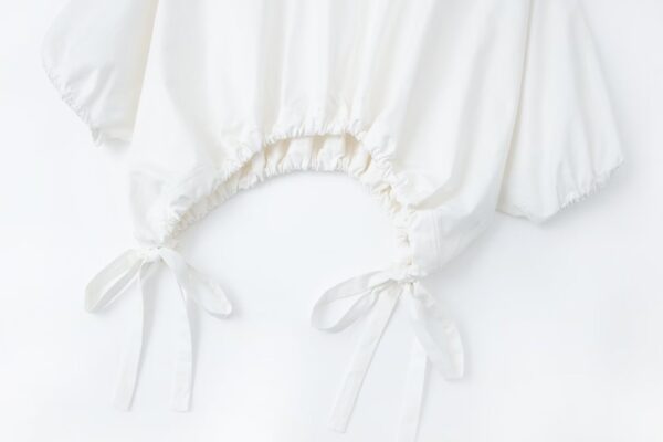 All Tied Up-Cinched waist T Shirt