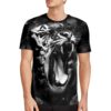 T-shirt Men's Clothing Heat Transfer Digital Printed T-shirt Heavy Spring And Autumn Trend Men's Bottoming Cotton T-shirt