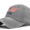 Cross-border European And American Washed Old American Baseball Cap Embroidered Peaked Cap USA Embroidered Baseball Cap