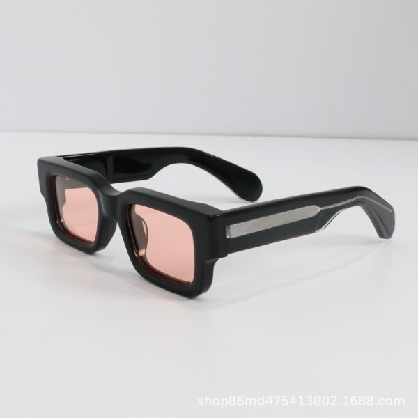 Acetate Sunglasses Cross-Border 2401 Retro Trendyy Polarized Sunglasses For Men & Women  Fashionable Sunglasses
