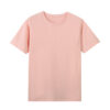 High-count Pure Cotton Short-sleeved Men's Bottoming Shirt 220g Solid Color 40-count Cultural Shirt Work Clothes White T Men