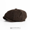 Vintage Spring/autumn Casual Woolen British Octagonal Hat Men's Duckbill Beanie Trendy Autumn/winter